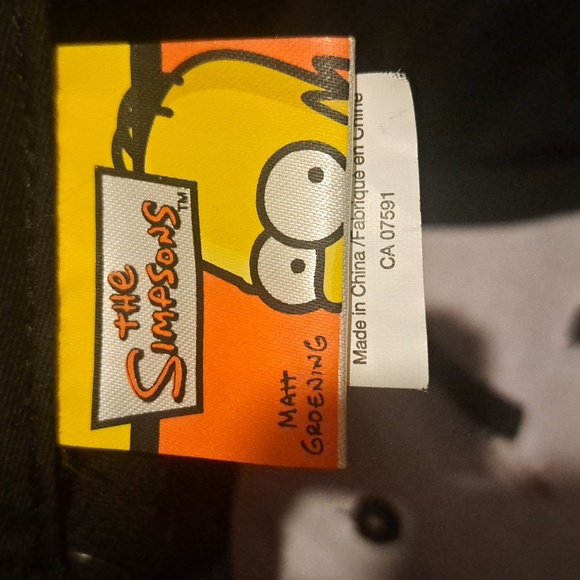 🍺Men's 1 size Bart Simpson Vintage collectors cap🍻 - Picture 2 of 6